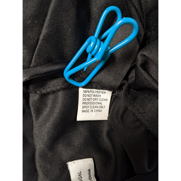 Leena for Mac Duggal Size 0 Ruffle Maxi Shift Tiered Dress Black V Neck Sheer - Picture 15 of 15